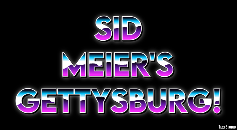 Sid Meier's Gettysburg! Effetto testo
