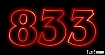 833 Text Effect