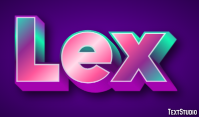 Lex Tekst Effect