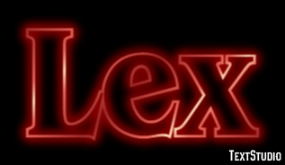 Lex Tekst Effect