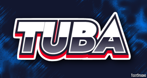 Tuba Effetto testo