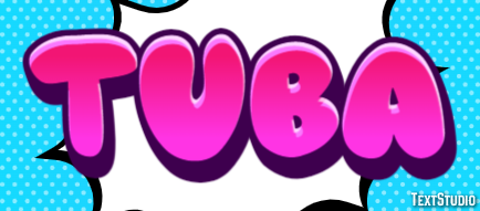 Tuba Effetto testo