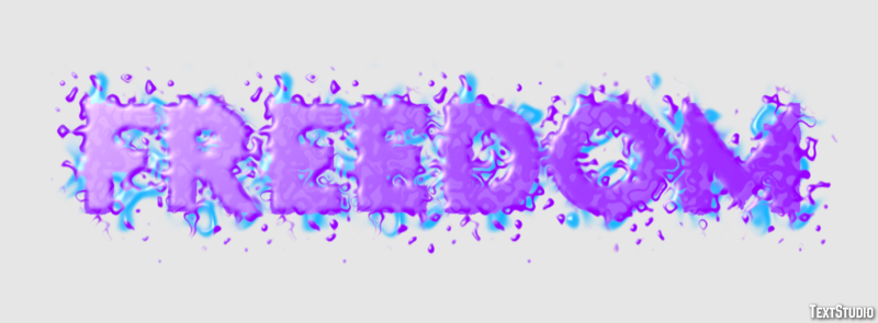 Freedom Tekst Effect