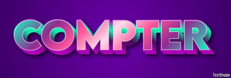 Compter Text Effect