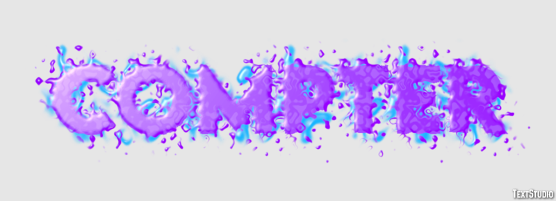 Compter Text Effect