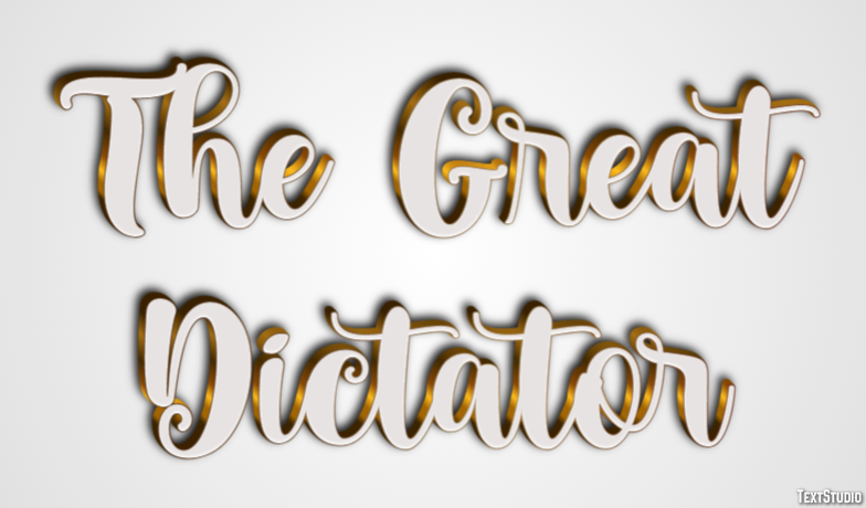 The Great Dictator Metin Efekti