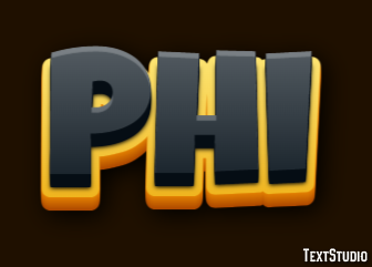 Phi Text Effect