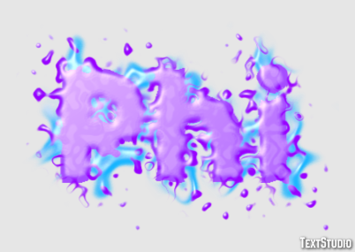 Phi Text Effect