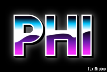 Phi Text Effect
