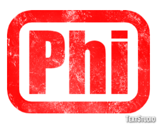 Phi Text effect