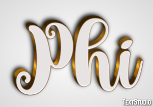 Phi Text Effect