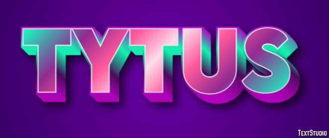 Tytus Efekt tekstowy