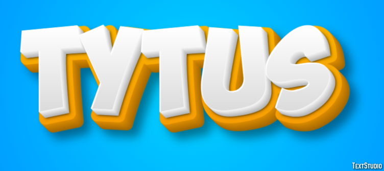 Tytus Efekt tekstowy