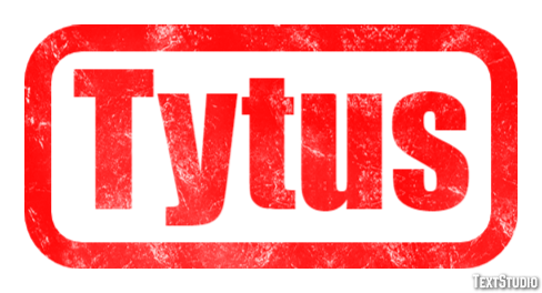 Tytus Efekt tekstowy