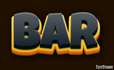 Bar Metin Efekti