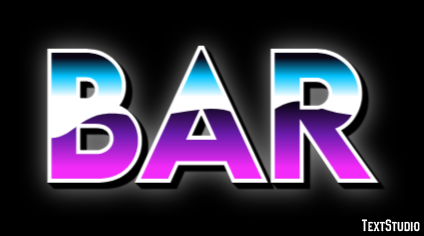 Bar Metin Efekti