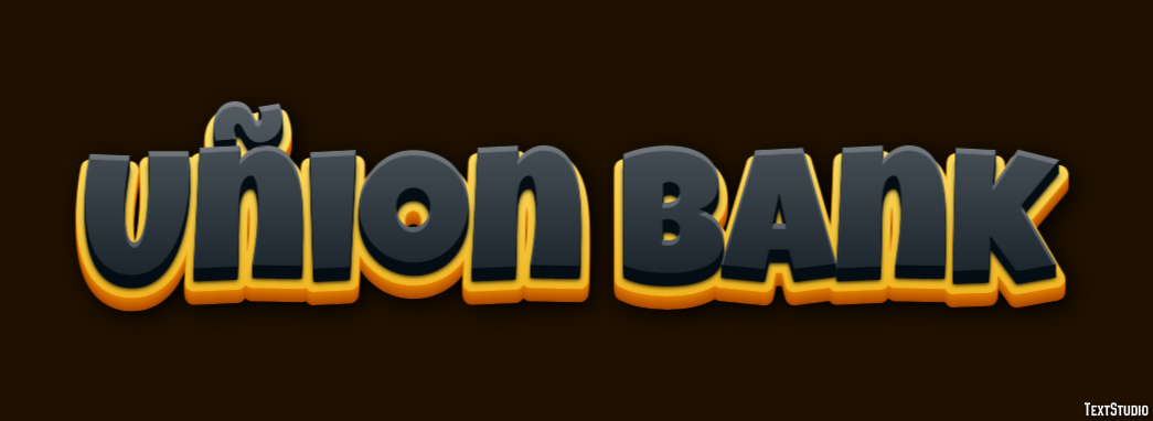 Uñion Bank Efeito de texto