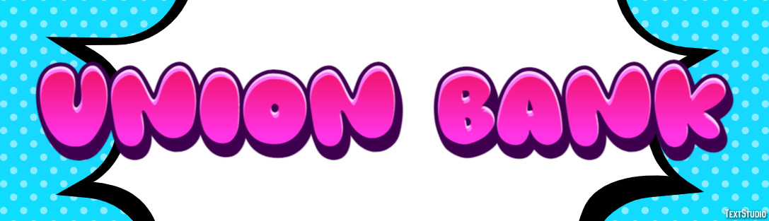 Uñion Bank Efeito de texto