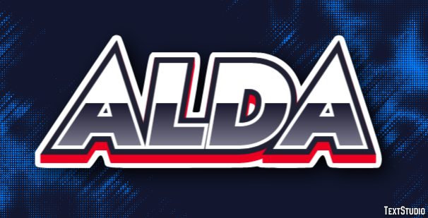 Alda Efeito de texto