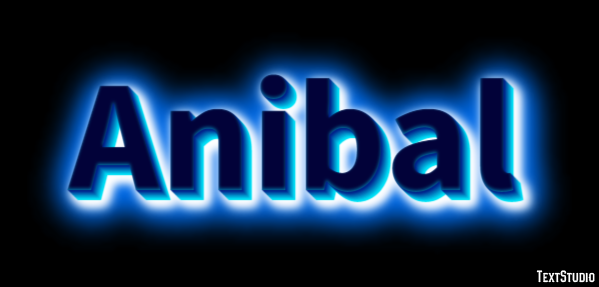 Anibal Text Effect