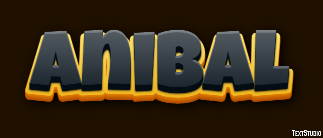 Anibal Text Effect