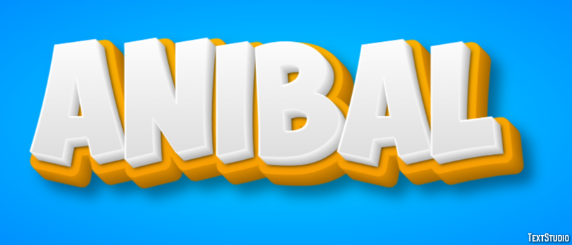 Anibal Text Effect