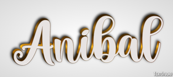 Anibal Text Effect