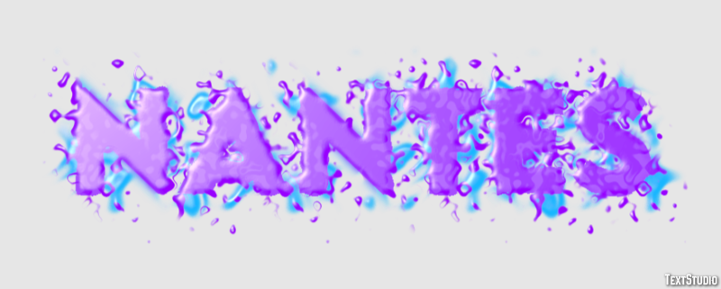 Nantes Tekst Effect
