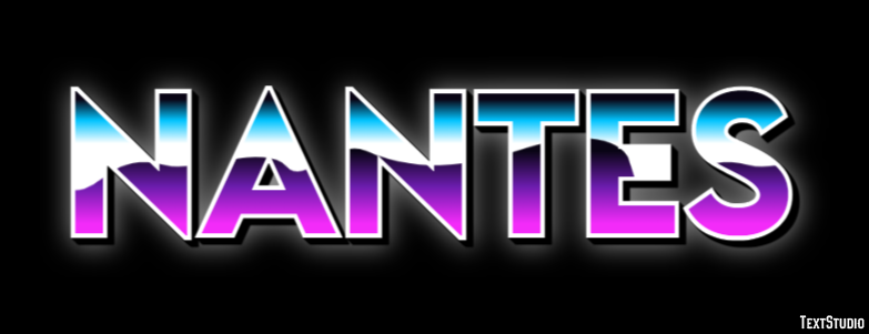 Nantes Tekst Effect