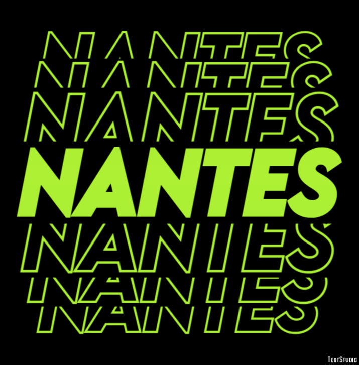 Nantes Efekt tekstowy