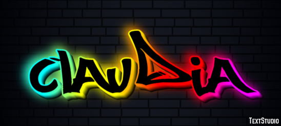 Claudia Text Effect