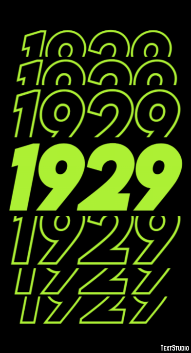 1929 Metin Efekti