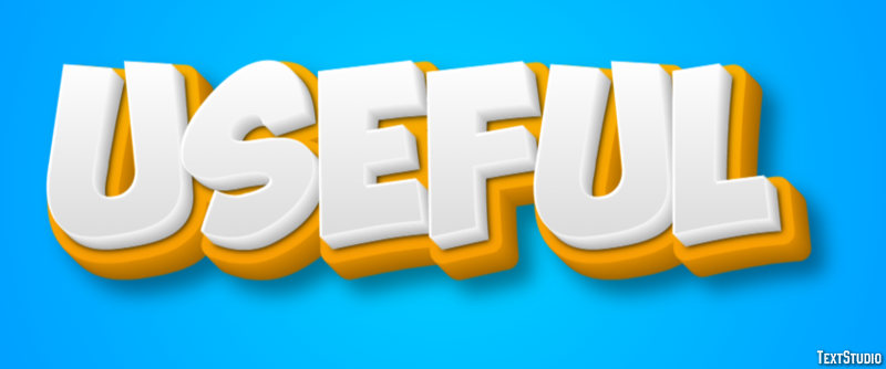 Useful Text Effect