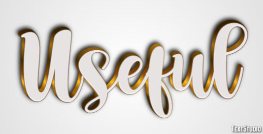 Useful Text Effect