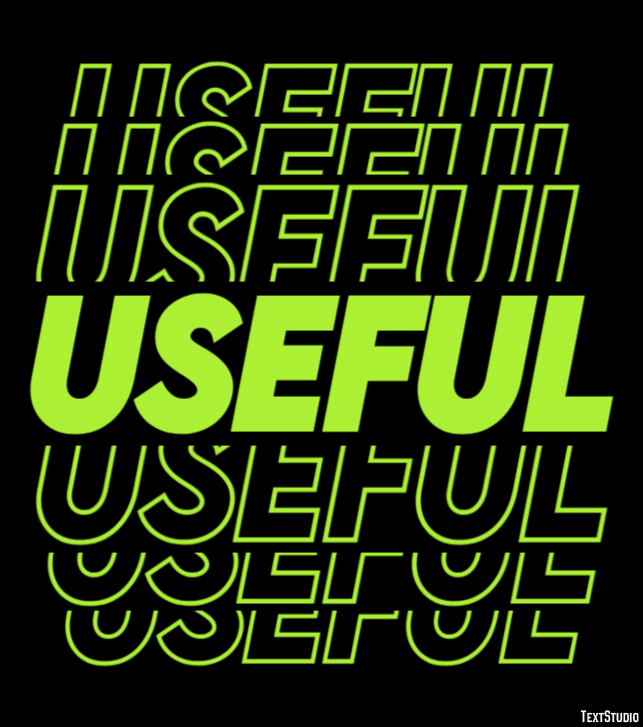 Useful Text Effect