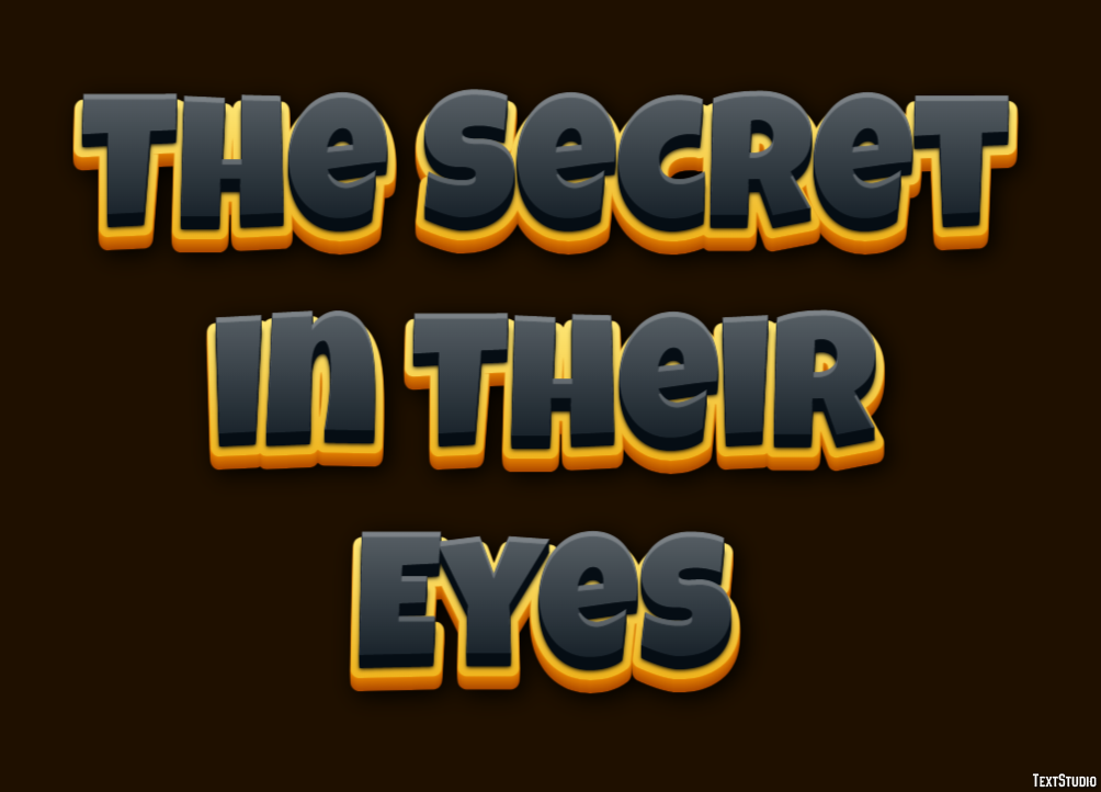 The Secret in Their Eyes Tekst Effect
