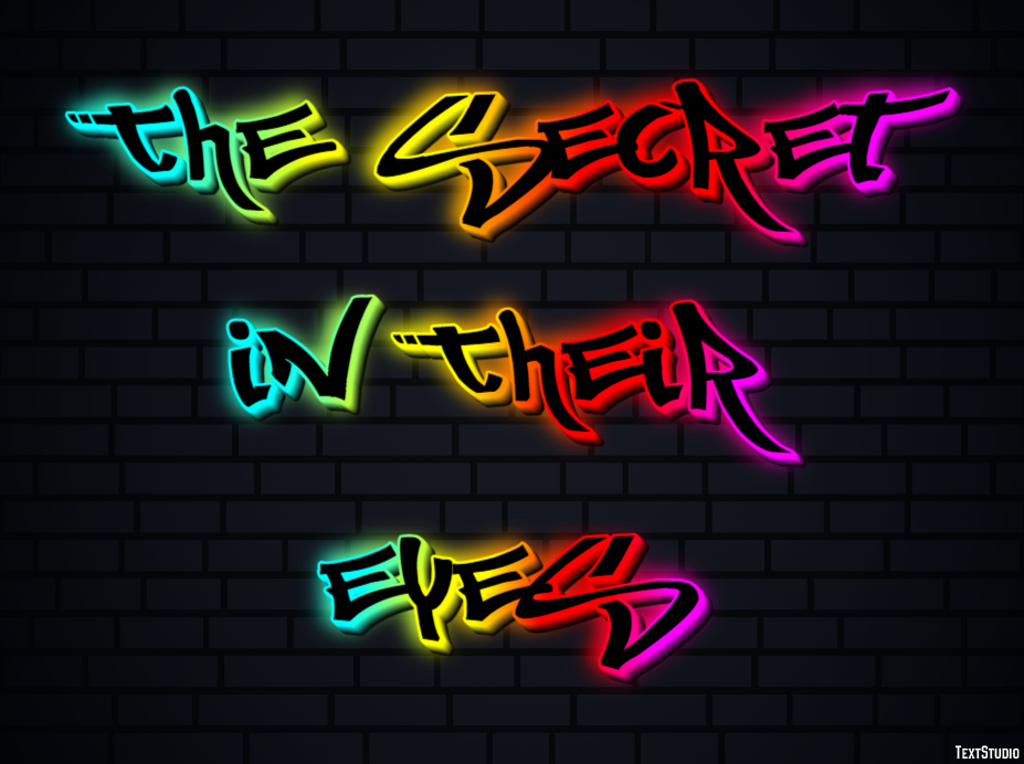 The Secret in Their Eyes テキスト効果