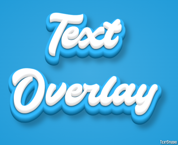 Text Overlay Text Effect