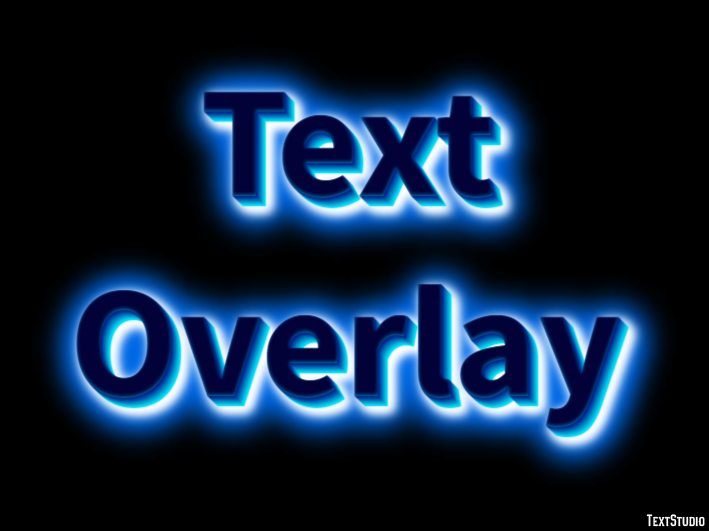 Text Overlay Efekt tekstowy