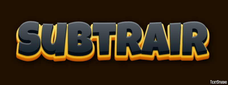 Subtrair Efekt tekstowy