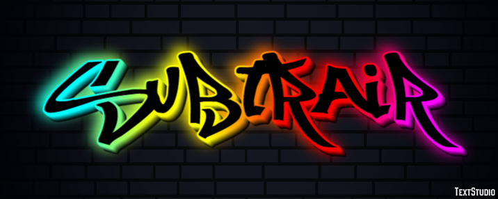 Subtrair Efeito do texto