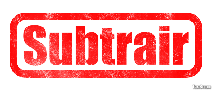Subtrair Efeito do texto