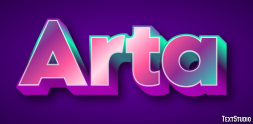 Arta Text Effect