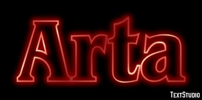 Arta Text effect