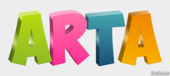 Arta Text Effect