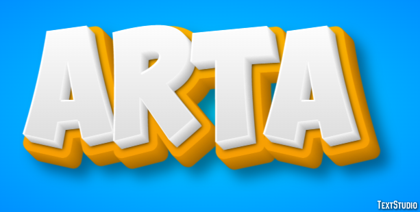 Arta Text Effect