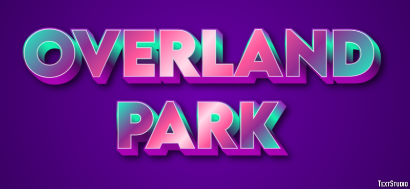 Overland Park Texteffekt