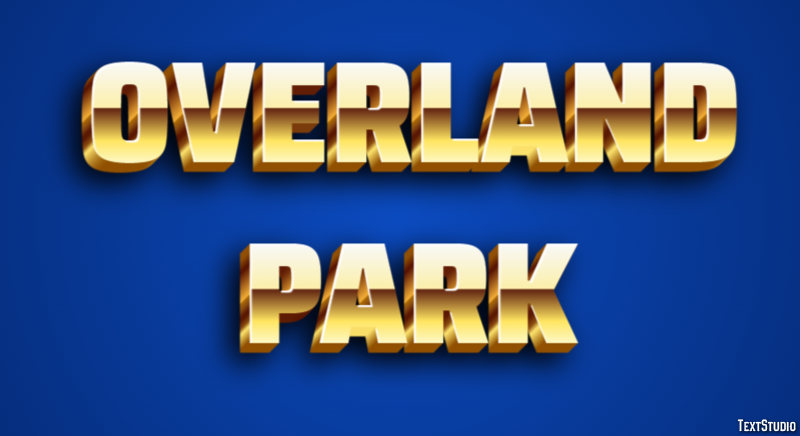 Overland Park Efekt tekstowy