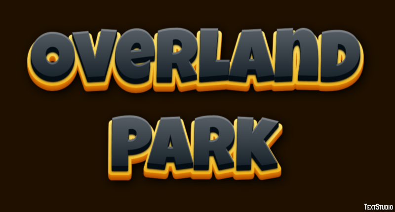 Overland Park Efeito de texto