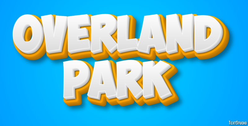 Overland Park Efeito de texto